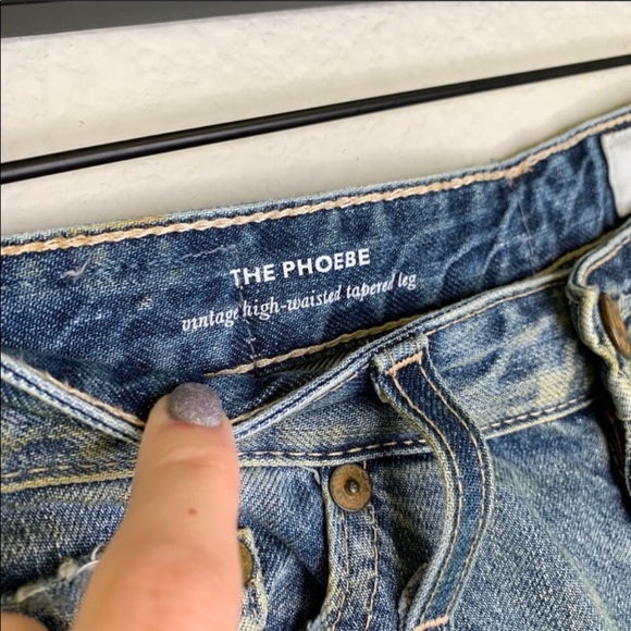 AG Cropped Distressed Jeans - Picture 4 of 6